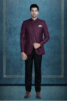 6 Colors Mens Rajwadi Hunter Jodhpuri Suit at Rs 3349 in Gandhidham